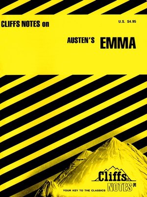 cover image of CliffsNotes on Austen's Emma